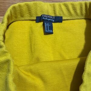 Forever 21 Mustard Yellow Blouse
